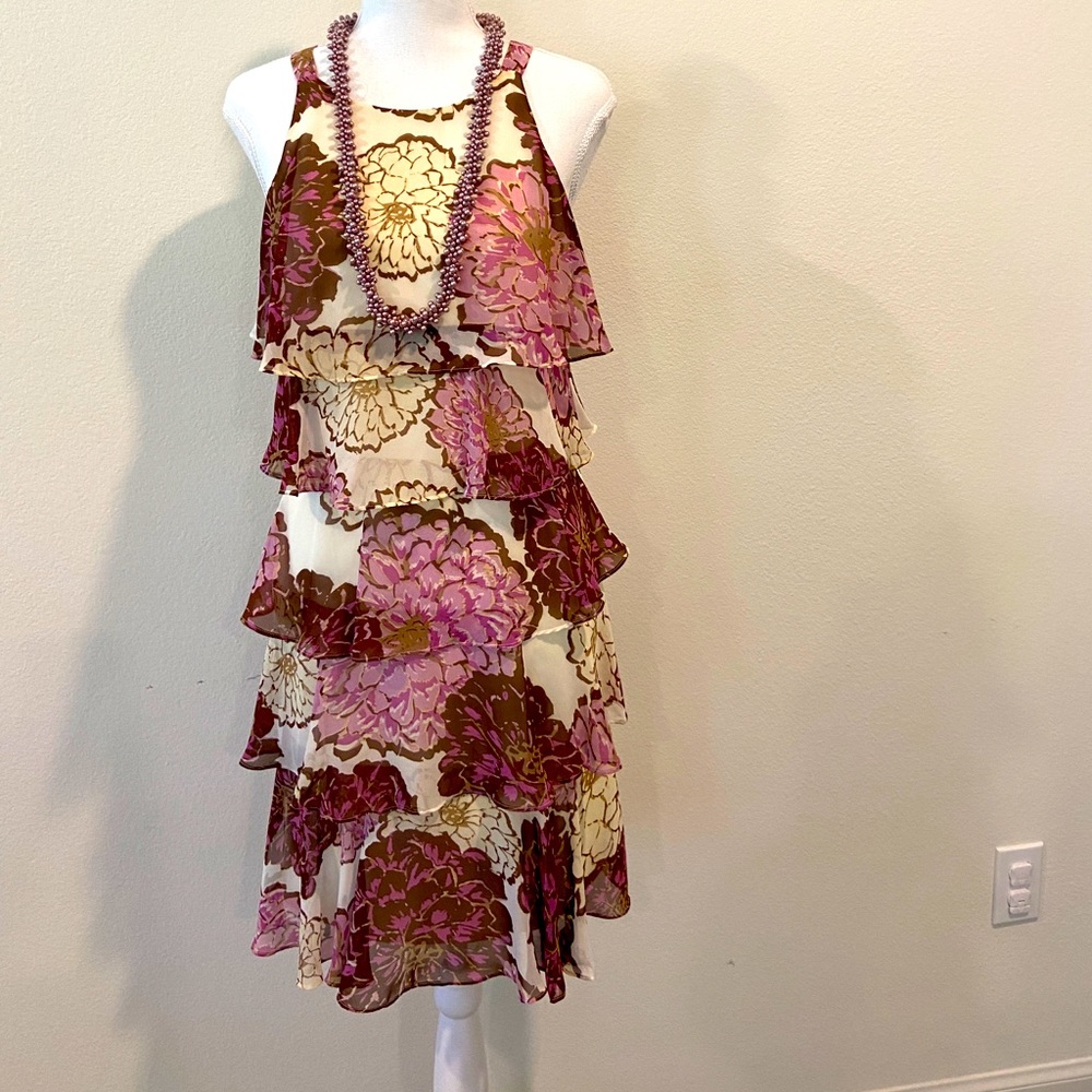 1920s inspired flapper dress by Dress Barn size 8